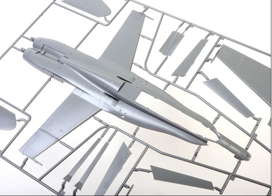 Assembled model 1/48 military aircraft RAAF F/A-18A Worimi Hornet Kinetic 48131
