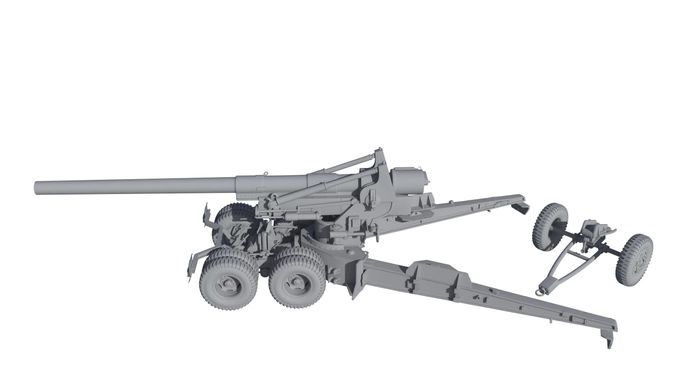 Збірна модель 1/72 з смоли 3D друк "Довготелесий Том" - польова гармата 155-мм BOX24 72-033