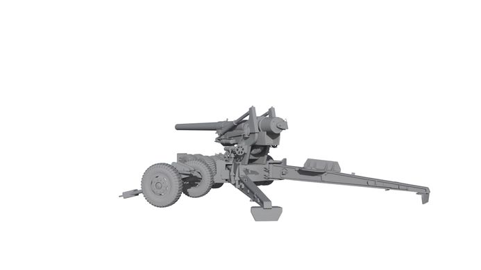 Збірна модель 1/72 з смоли 3D друк "Довготелесий Том" - польова гармата 155-мм BOX24 72-033