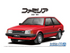 Сборная модель 1/24 автомобиль Mazda BD Familia XG '80 Aoshima 06271