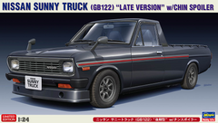 Сборная модель автомобиль 1/24 Nissan Sunny Truck (GB122) "Late Version" w/Chin Spoiler Hasegawa 20552