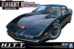 Сборная модель 1/24 автомобиль Knight Rider K.I.T.T. Season Four Aoshima 06377