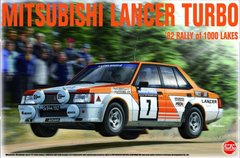 Сборная модель 1/24 авто Mitsubishi Lancer Turbo '82 Rally Of 1000 Lakes Nunu 24018
