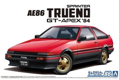 Сборная модель 1/24 автомобиль Toyota AE86 Sprinter Trueno GT-APEX '84 Aoshima 059692
