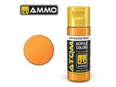 Acrylic paint ATOM Bright Orange Ammo Mig 20026