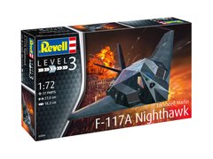 Збірна модель 1/72 Lockheed Martin F-117A Nighthawk Revell 03899