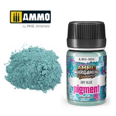 Sky Blue Ammo Mig 3050 pigment