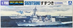 Сборная модель 1/700 корабля Water Line Series #025 JMSDF DD-117 Suzutsuki Aoshima 00819
