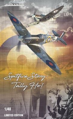 Збірна модель 1/48 історія Spitfire: Таллі Хо! Обмежена серія | Подвійне комбо Eduard 11146