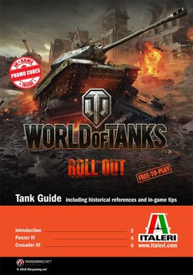 Сборная модедь Panzer IV Model Kit - World of Tanks Italeri 36513