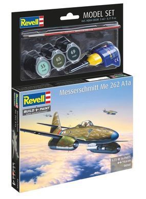 Starter set 1:72 Messerschmitt Me 262 A1a Revell 64166
