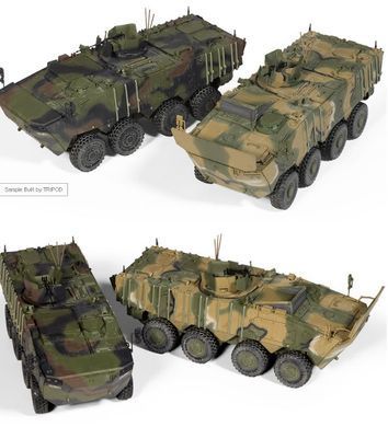 Збірна модель 1:35 бронетранспортер Korean Army K808 Wheeled Armoured Vehicle Academy 13569