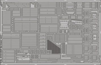 Photo-etched 1:35 M-1134 ATGM Lattice Anti-Cumulative Screen by Eduard 36097