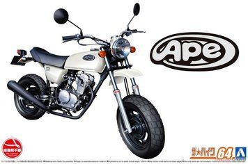 Збірна модель 1:12 мотоцикл Honda AC16 APE 2006 Aoshima 06294