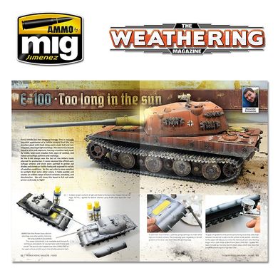Magazine "Weathering issue 21 Burnout" (Russian language) Ammo Mig 4770