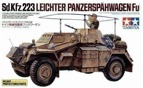 Assembly model 1/35 armored personnel carrier Sd.Kfz.223 Tamiya 35268
