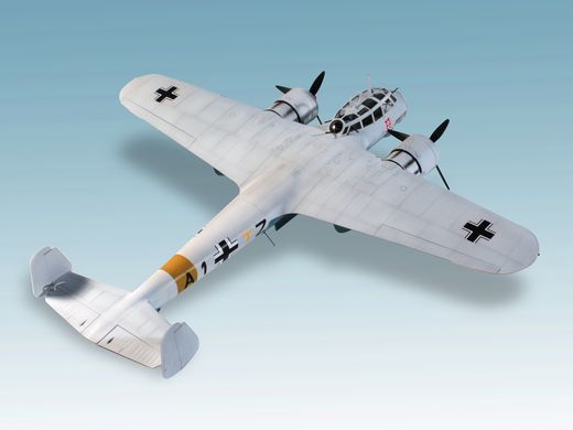 Сборная модель 1/72 самолет Do 17Z-2, Немецкий бомбардировщик 2 Мировой войны ICM 72304