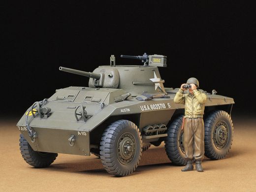 Сборная модель 1/35 американский легкий бронеавтомобиль M8 Greyhound Tamiya 35228