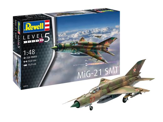 Збірна модель 1:48 MiG-21 SMT Revell 03915
