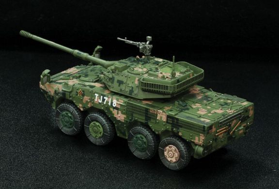 Збірна модель танка Digital Camouflage ZTL-11 105mm Assault Vehicle Blind Box Dragon 63002 1:72