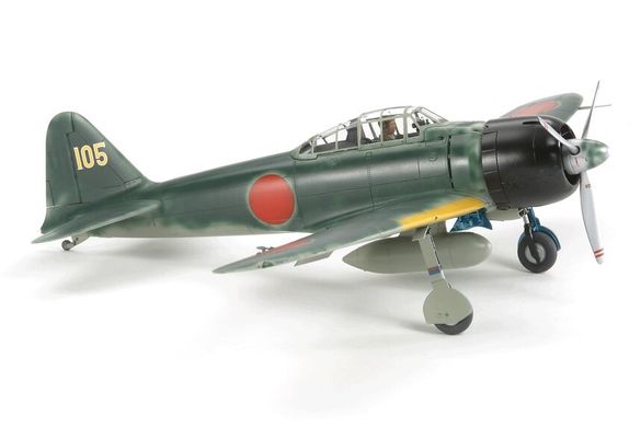 Сборная модель 1/48 Mitsubishi A6M3/3a Zero Fighter (Zeke) Tamiya 61108