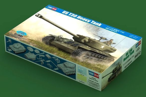 Збірна модель 1:35 танк US T30 Heavy Tank Hobby Boss 84512