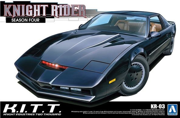 Збірна модель 1/24 автомобіль Knight Rider K.I.T.T. Season Four Aoshima 06377