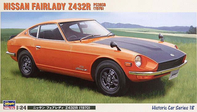 Збірна модель 1/24 Nissan Fairlady Z432R PS30SB (1970)