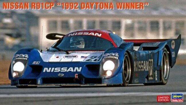 Збірна модель автомобіля Nissan R91CP ", 1992 Daytona Winner" Hasegawa 20424