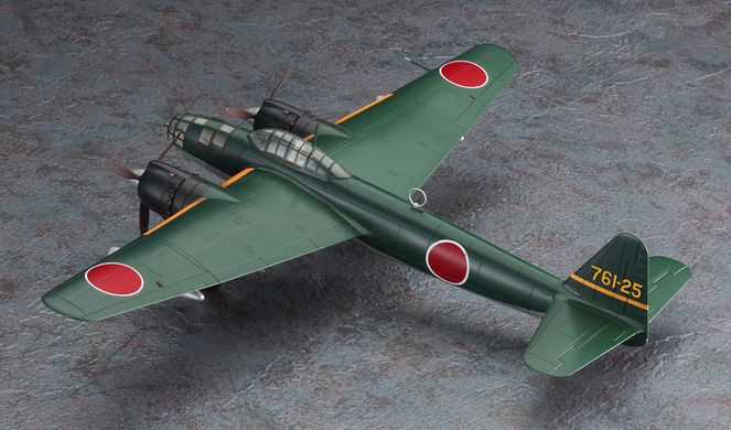 Збірна модель 1/72 бомбардувальник ВМС Японії Kugisho P1Y1 Ginga (Frances) Type 11 Hasegawa 01577