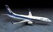 Збірна модель 1/200 літак Boeing 737-800 "Triton Blue" міжнародні рейси ANA Hasegawa 10737