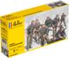 Assembled model 1/72 figures Panzergrenadiers of Germany Panzergrenadiers Allemands WWII Heller 49606