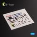 3D наклейки 1:72 для Ki-84 Hayate (Arma Hobby) Kelik K72134
