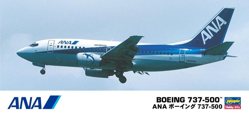 Сборная модель 1/200 самолет Boeing 737-500 ANA Hasegawa 10734