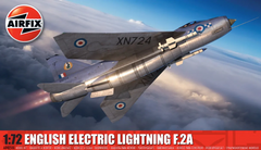 Сборная модель 1/72 самолет English Electric Lightning F.2A Airfix A04054A