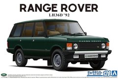 Сборная модель 1/24 автомобиль Range Rover LH36D '92 Aoshima 05796