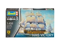 Сборная модель 1/450 корабля HMS Victory Revell 05819