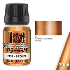 Pigments are made from real metals Pure Metal Pigments BRONZE 30 ml GSW 2434