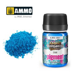 Cyan Ammo Mig 3051 pigment
