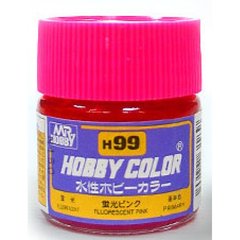 Акрилова фарба Флуоресцентний рожевий (глянцевий) H99 Mr.Hobby H099