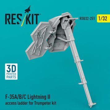 Масштабна модель 1:32 сходи F-35A/B/C Lightning II для комплекту Trumpeter Reskit RSU32-0251