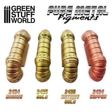 Pigments are made from real metals Pure Metal Pigments BRONZE 30 ml GSW 2434
