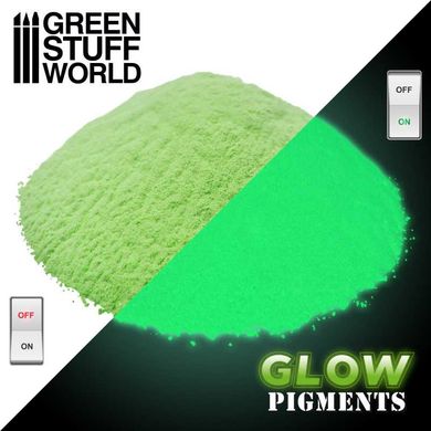 Люмінесцентний порошок що світиться в темряві Glow in the Dark - SOUL GREEN GSW 2408