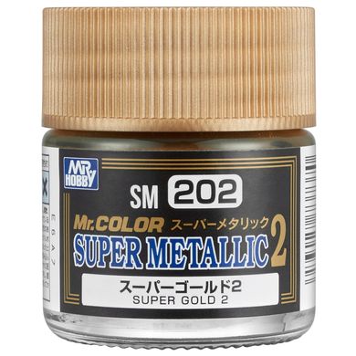 Paint Mr. Color Super Metallic Gold 2 Mr. Hobby SM202