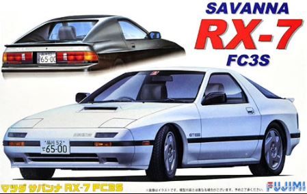 Збірна модель 1/24 автомобіль Mazda Savanna RX-7 FC3S 1985 Fujimi 03889