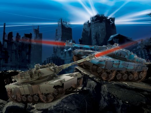 Танки с дистанционным управлением 1/52 RC Battle Set Battlefield Tanks Revell 24438