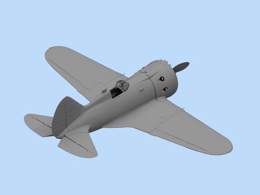 Сборная модель 1/32 самолет I-16 тип 24, Советский истребитель 2 Мировой Войны ICM 32001
