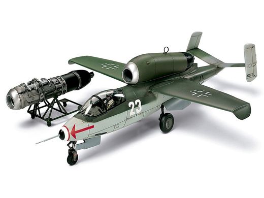 Сборная модель 1/48 самолет Heinkel He162 A-2 "Salamander" Tamiya 61097
