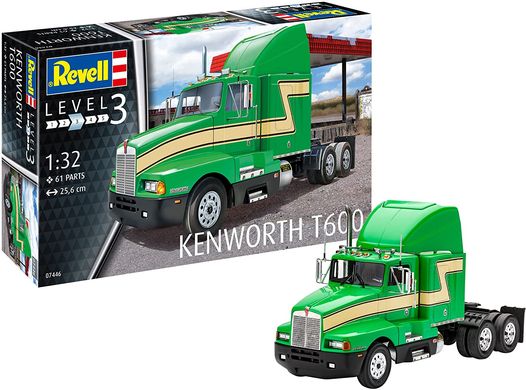 Сборная модель 1/32 грузовой автомобиль Kenworth T600 Revell 07446
