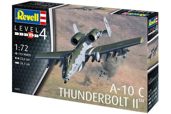 Збірна модель Літака Fairchild A-10A / C Thunderbolt II Revell 03857 1:72